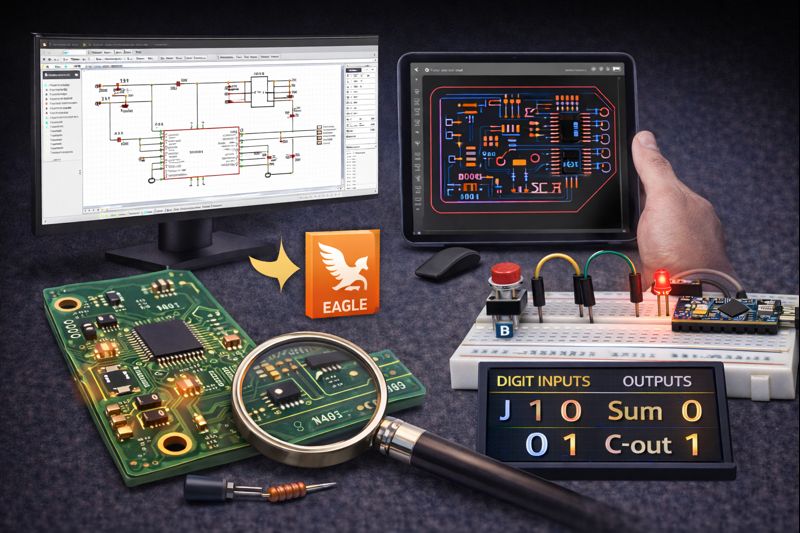 Eagle ile PCB Tasarımı Yapmak